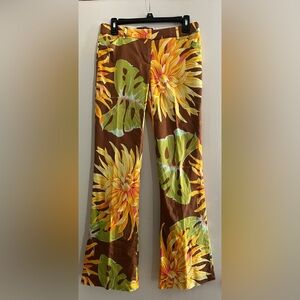 Body by Victoria Christie Fit
Womens Flat Front Tropical Floral Print Size 6
